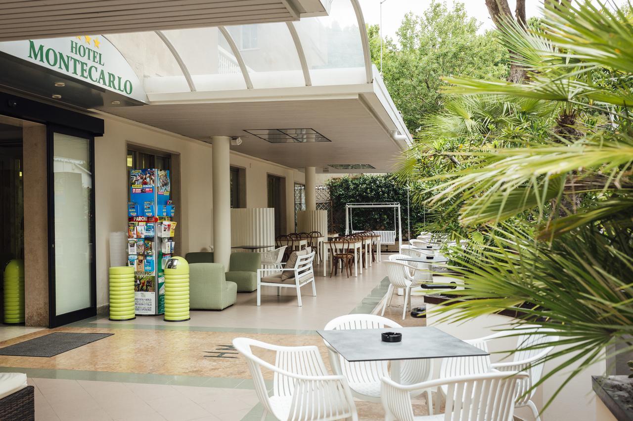 Hotel Montecarlo Rimini Bagian luar foto